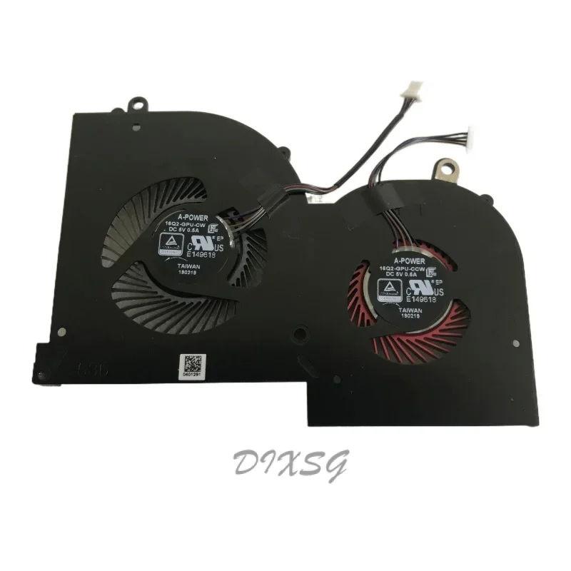 Новый оригинальный ЦП/телефон для MSI GS65 P65 Stealth GS65VR 8RF 8RE охлаждающий вентилятор GPU