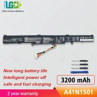 ugb new a41n1501 a41lk9h battery for asus rog gl752vw gl752vw n552v n552vx n752vx gl752vw t4108d gl752vw 2b gl752vl 1a