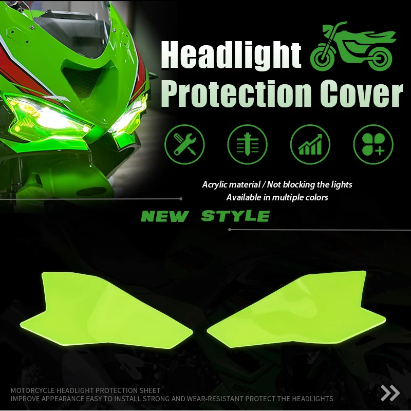 Новая акриловая передняя фара для мотоцикла