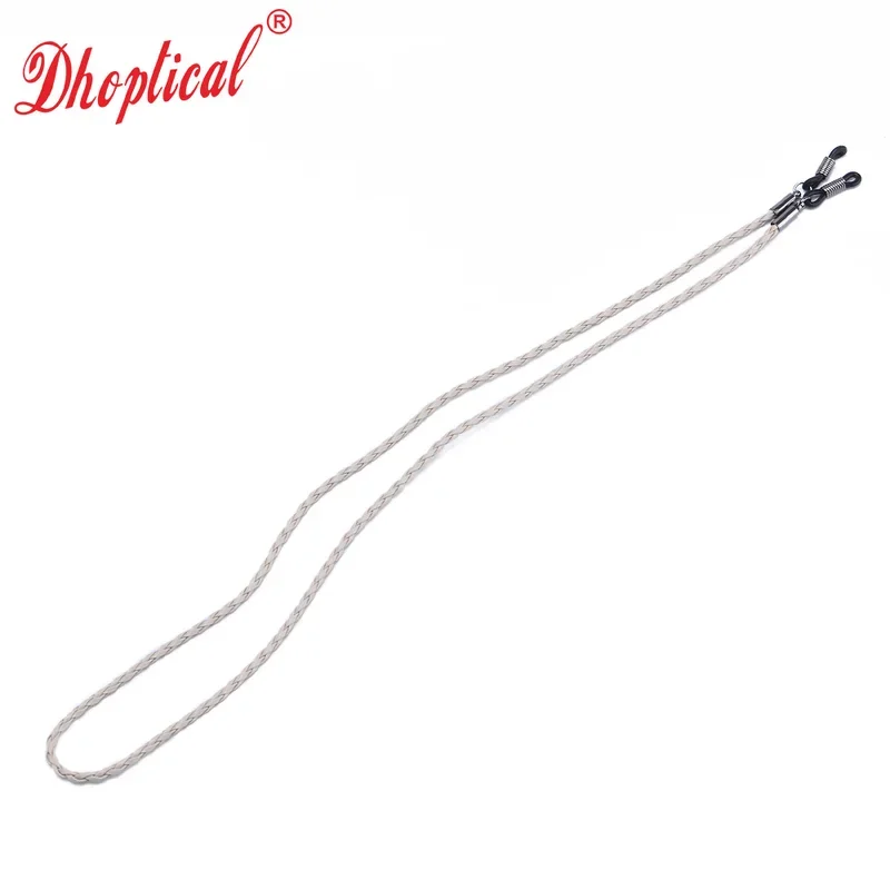 Ремешок для очков надежно сохраняет ваши очки из искусственной кожи вокруг шеи