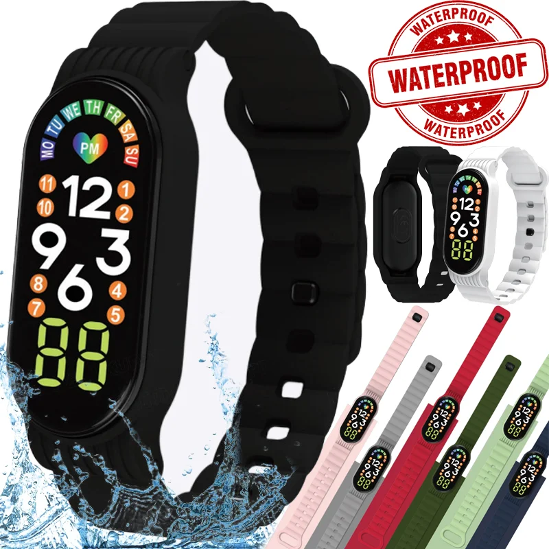 Рисунок 3 - Светодиодный электронные часы для