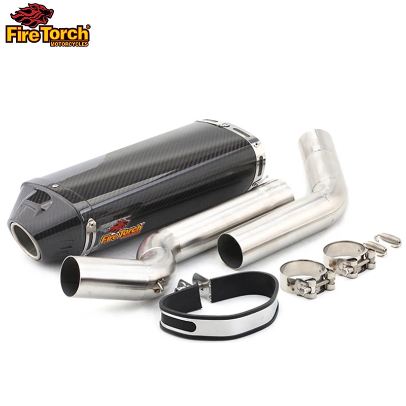 

Для HONDA CBR600RR F5 2003-2015 CBR1000RR 2004-2007 выхлопной трубы мотоцикла, модифицированный углеродный глушитель