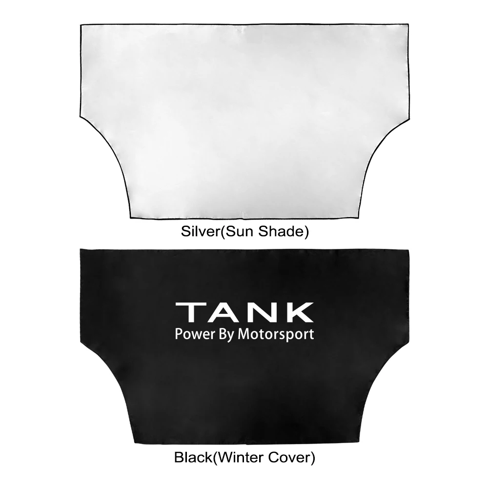 Защитный чехол на лобовое стекло автомобиля для GWM Tank 300 500 2020-2024