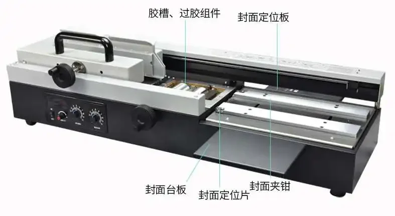 DX-R40S Настольная машина для переплета горячих культур электрическая переплетная
