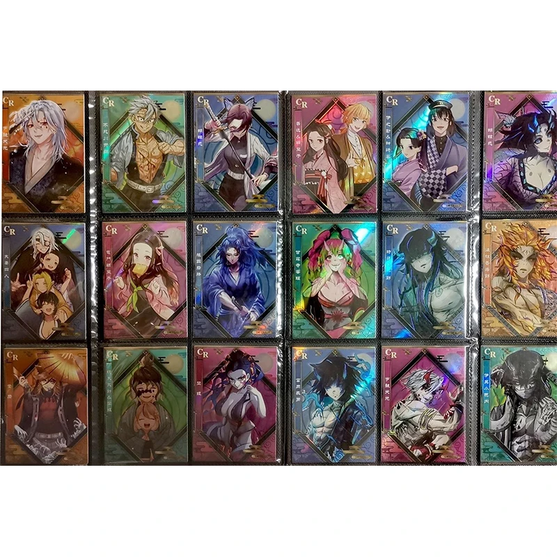 Аниме рассекающий демонов редкий SSP SP GP QR CR рефракционная фольга Бо кочоу Shinobu