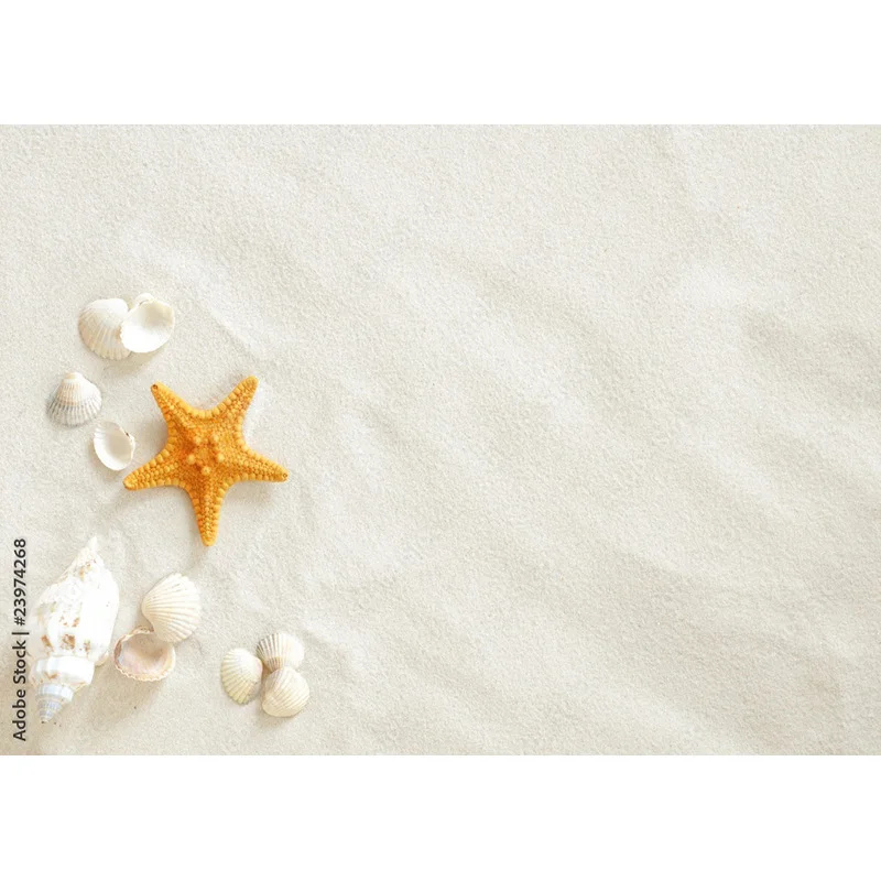 Фон для фотосъемки с изображением тропического моря