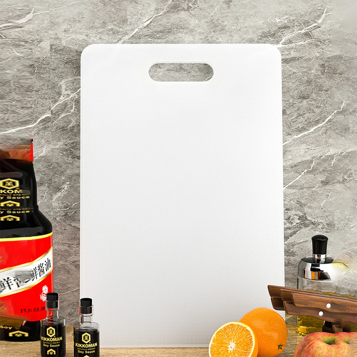 Утолщенная кожа разделочная доска для мяса дополнительная разделки еды и