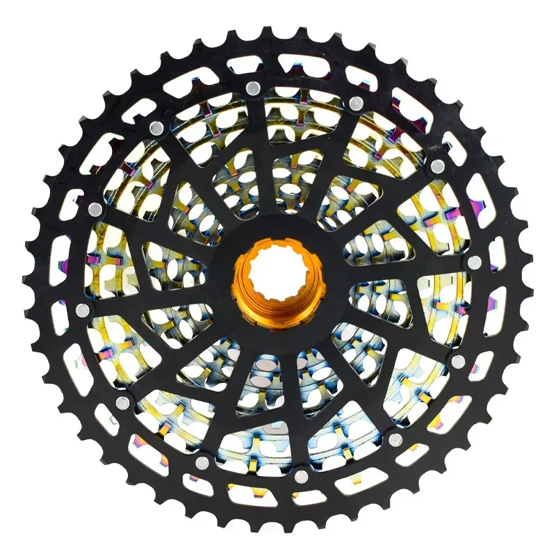 Фото Красочный MTB 11 12S 10-46T/10-51T XD ULT кассета Ultimate горный велосипед K7 звездочка велосипеда свободного хода для Eagle GX SX NX M9100 №4
