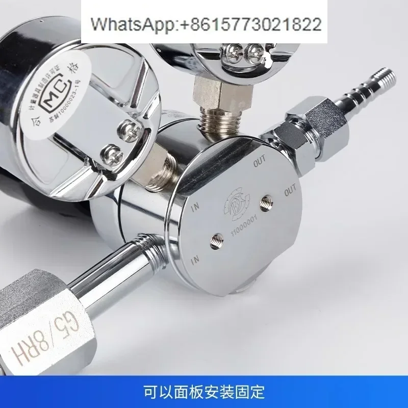 ******Гелиевый редуктор давления водорода одноступенчатый клапан кислорода аргона