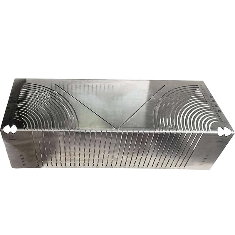 Многофункциональная прецизионная линейка для измерения угла из алюминиевого