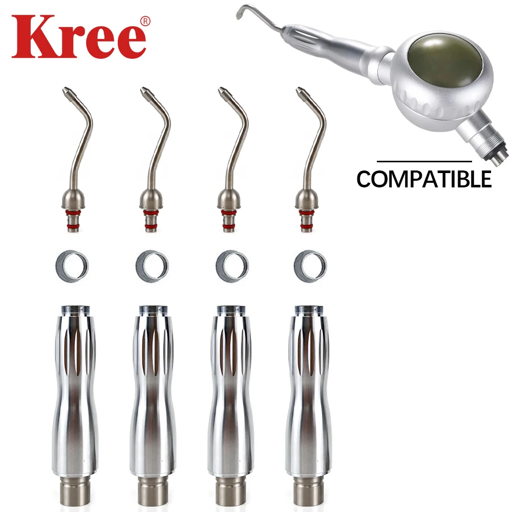 

5piece Dental Spray Nozzle Tip Steel Spray Nozzles fit Teeth Air Flow Polisher Jet Sandblasting Machine Scaler Accessories tools