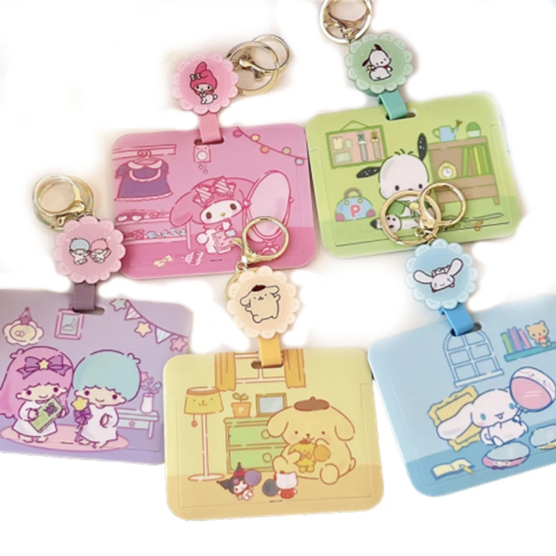 

Kawaii аниме Cinnamorol My Melody Onpompurin Littletwinstars карта для еды фото карточка набор украшений