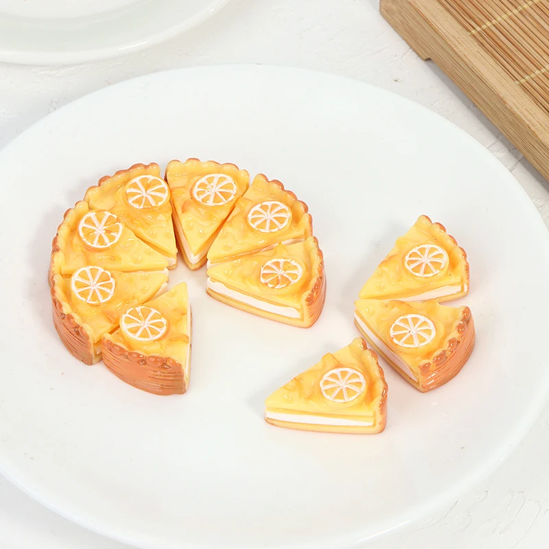 

10pcs 1:12 Dollhouse miniture Cute Mini Cakes Pastry Bauble Toy Accessories