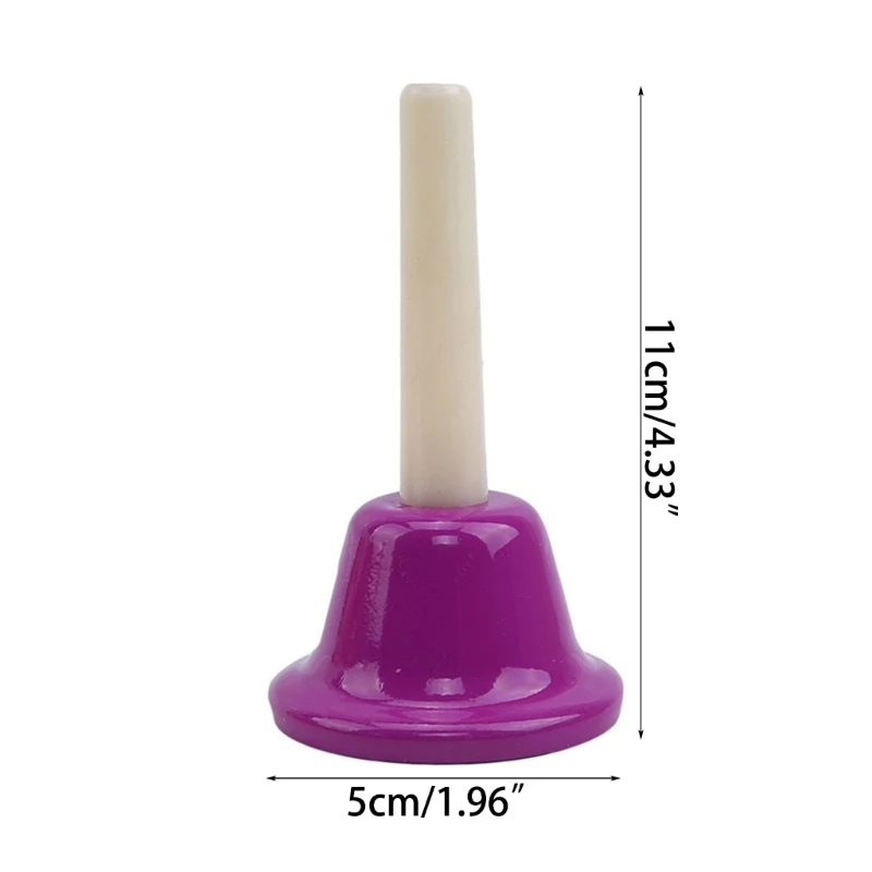 Набор из 8 колокольчиков красочные колокольчики ударный подарок для малышей