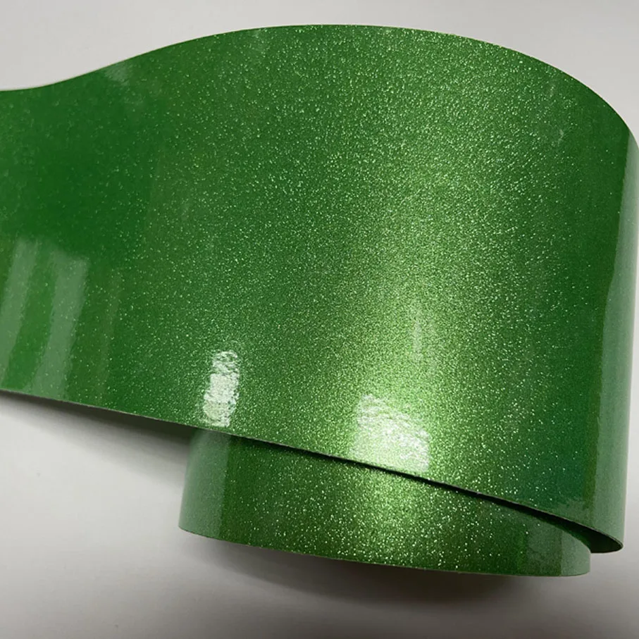 12 см * 1/2/3/4/5/6/10 м Высококачественная глянцевая зеленая Алмазная жемчужина