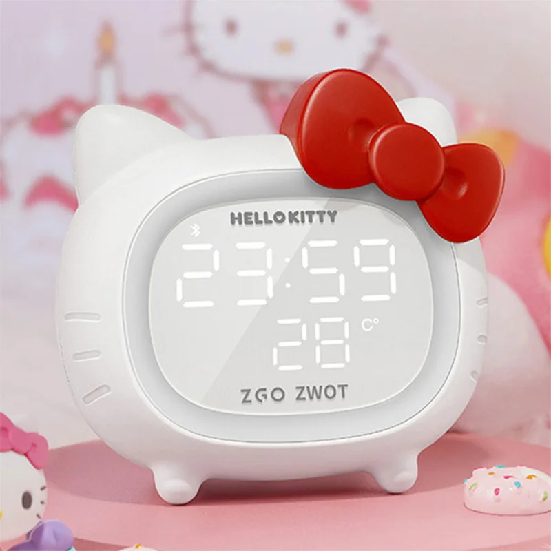 Sanrio оригинальный Bluetooth-динамик Hello Kitty украшение для спальни детский умный