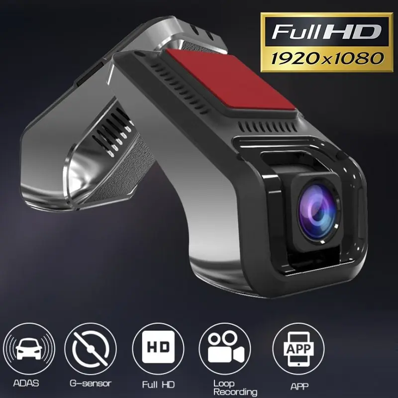 

Car 1080P Full HD DVR Night Vision 170 Degree Wide Angle Dash Camera WiFi Dash Cam G Sensor Android USB Video Recorder