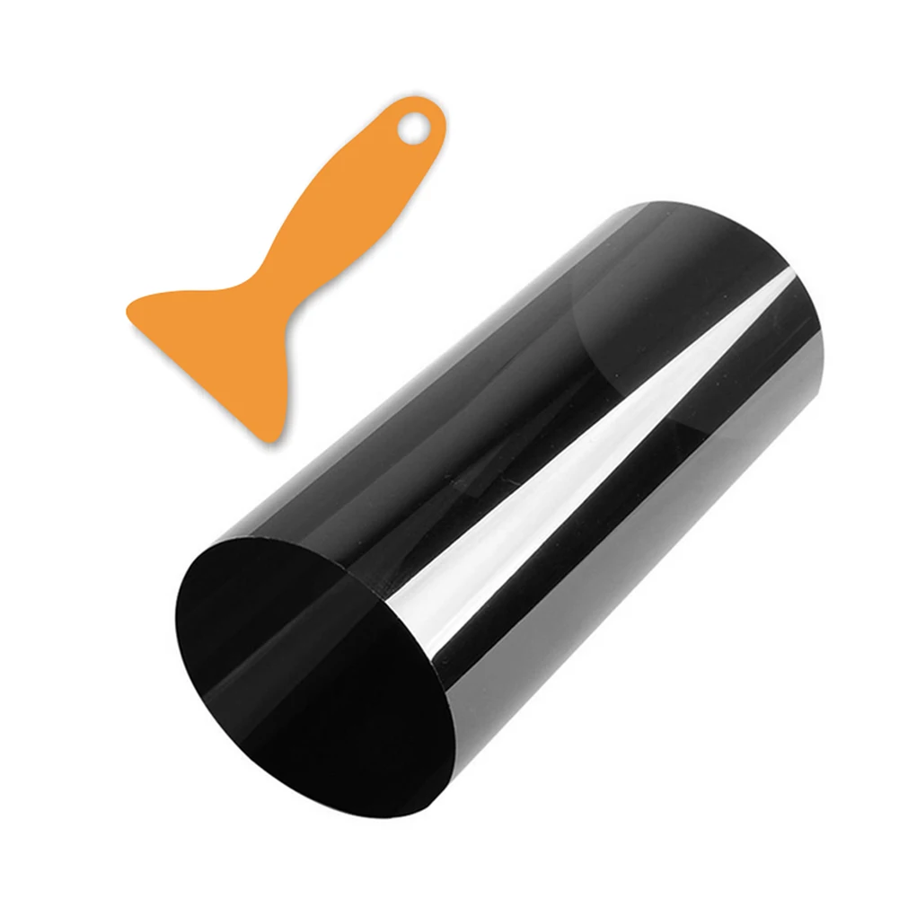 

Solar Film 5 % For Car Windscreen 140*25CM Tinted In Black Clear Solar Film Anti-UV Sun Shade Car Accessories Solar Protection