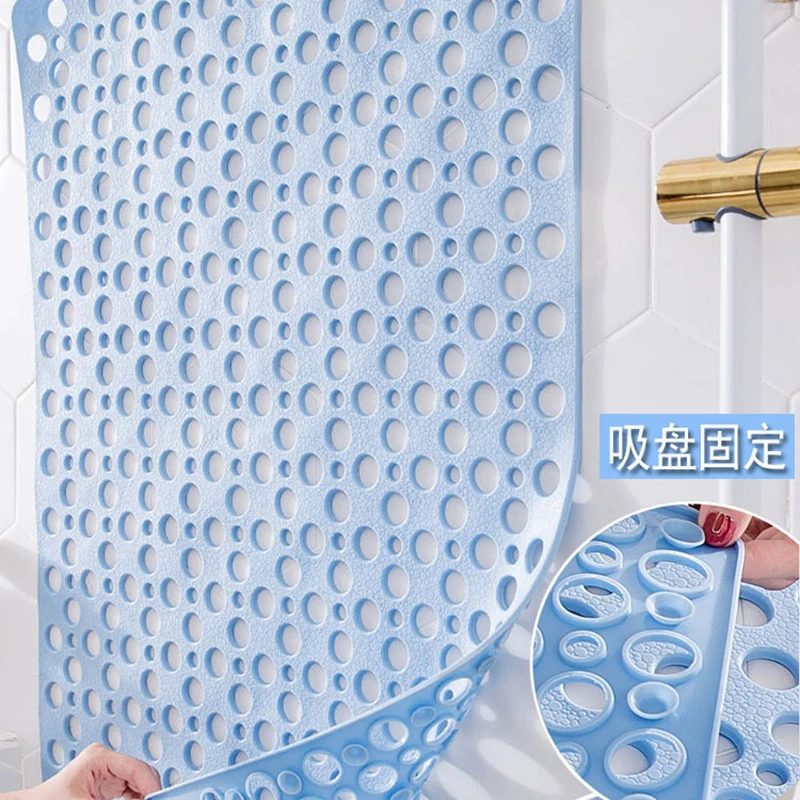 

Anti-Slip Bath Mat Soft Pvc Floor Mat For Shower Tub Foot Massage With Suction Cup Anti-Slip Mat Bathroom Supplies