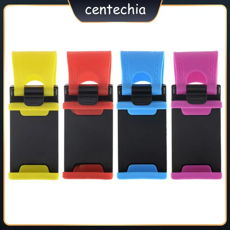 

Universal Car Phone Holder Stand Steering Wheel Bike Clip Mount Rubber Band Holder For Mobile IPhone For Samsung Xiaomi Phone