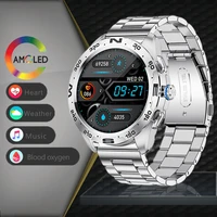 fashion bluetooth smart watch answer call smartwatch full touch screen waterproof steel band watches work with android ios phone