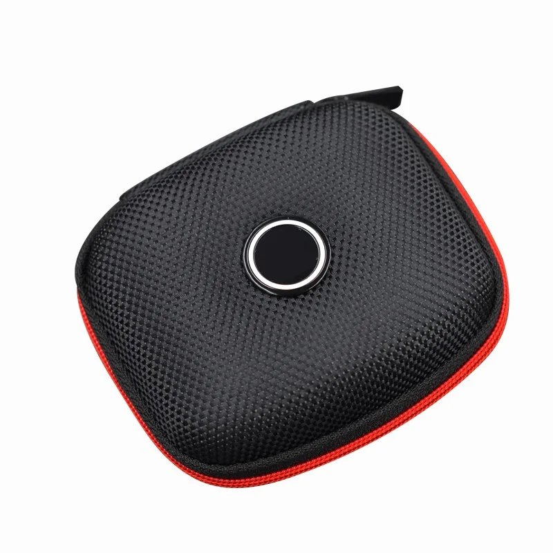 

With logo V80 ES4 Case earphone BoxSquare Portable Compression Headset case EVA Zipper case Bluetooth Headset case