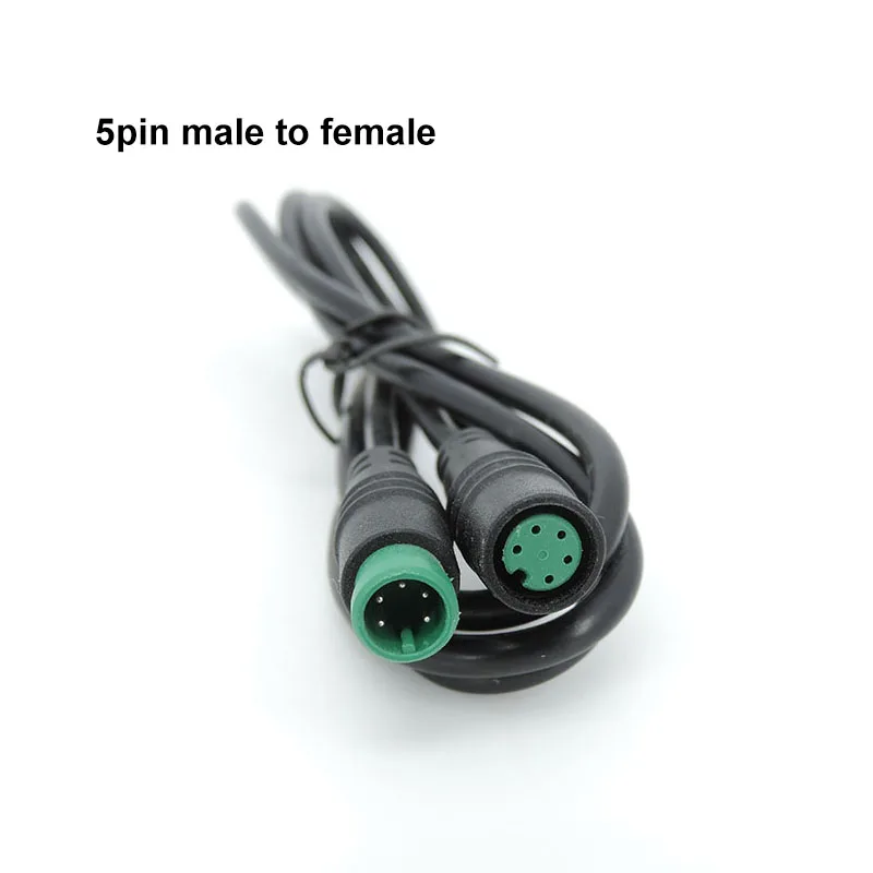 

Водонепроницаемый удлинитель кабеля датчика скорости для электровелосипеда M8 2/3 4 5 6 8-контактный