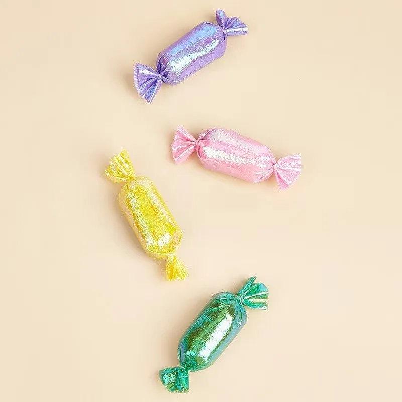 Фото Интерактивные игрушки ZUJOLY для кошек с кошачьей мятой, шуршащие, звуковые, для котят, для игр и упражнений, в форме конфет №2