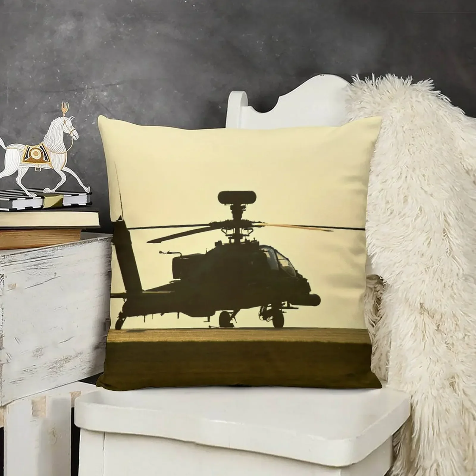 AH-64 Подушка с закатом роскошный декор предметы домашнего декора подушка