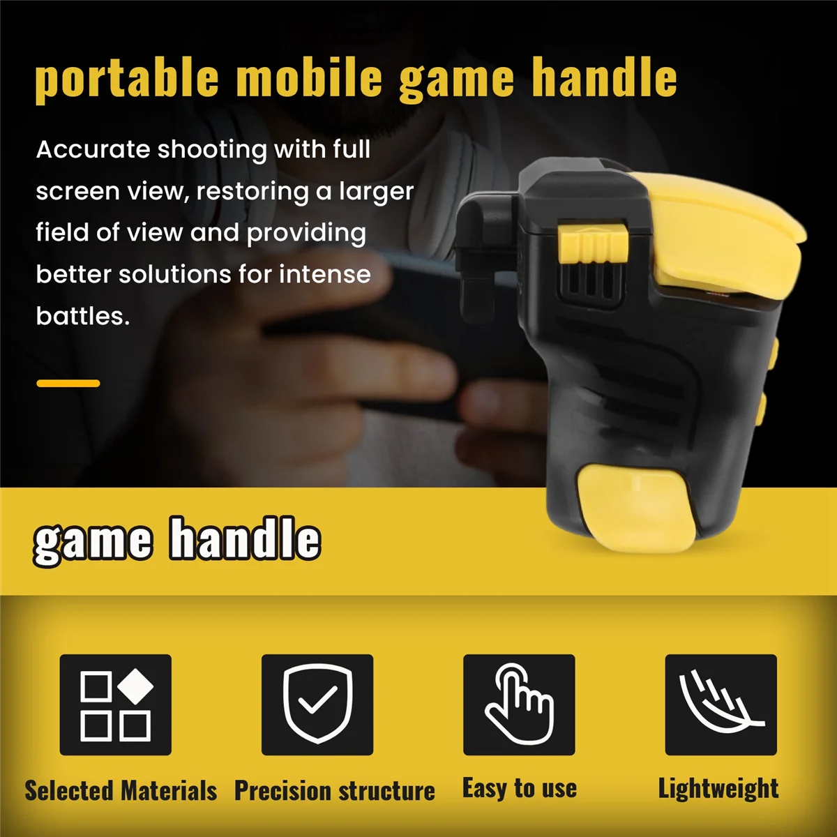 Мобильный игровой контроллер для Pubg конденсаторный джойстик Android IOS Phone iPhone 13