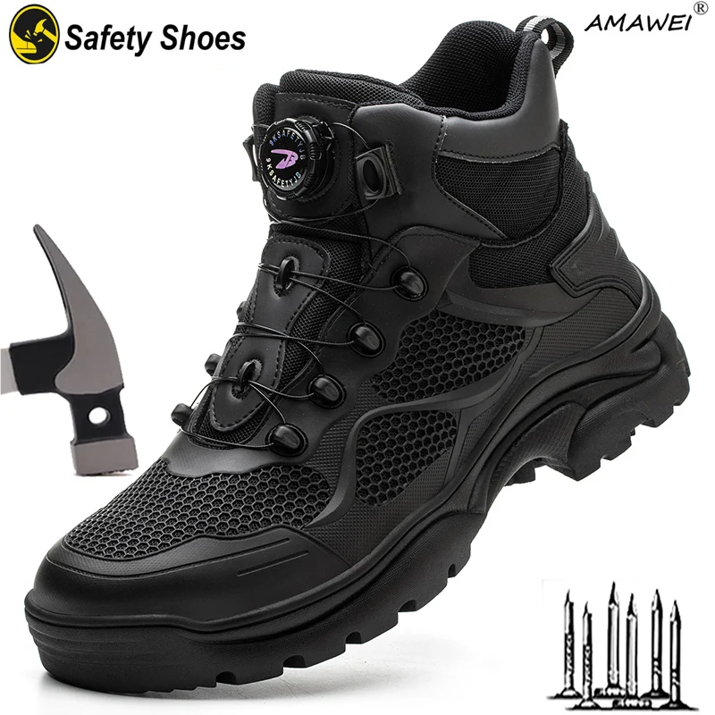 

14 pairs of safety shoes