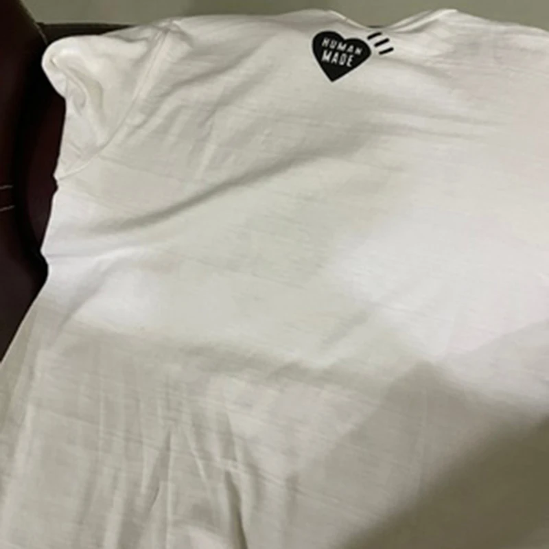 HUMAN MADE Short Sleeve Print Swim Duck Men Women 1:1 Oversized Casual Human Made T-shirt