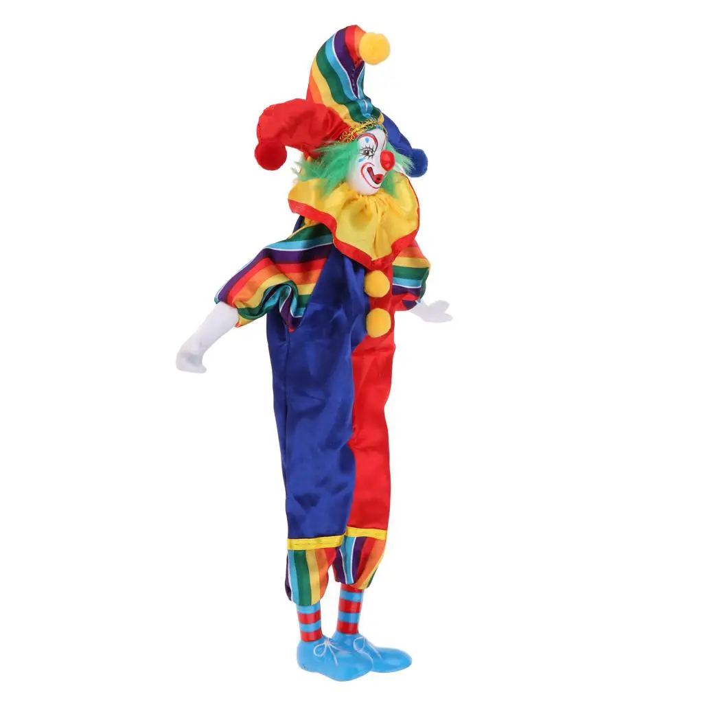 Фарфоровые куклы Арлекин Фигурки Забавные игрушки Декор дисплея