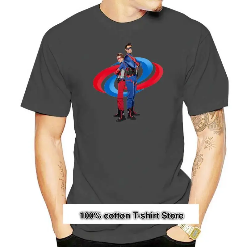 

Camiseta con Logo de Neu Henry Danger para adultos y niños pequeños, camisa informal de alta calidad con estampado, S-3Xl