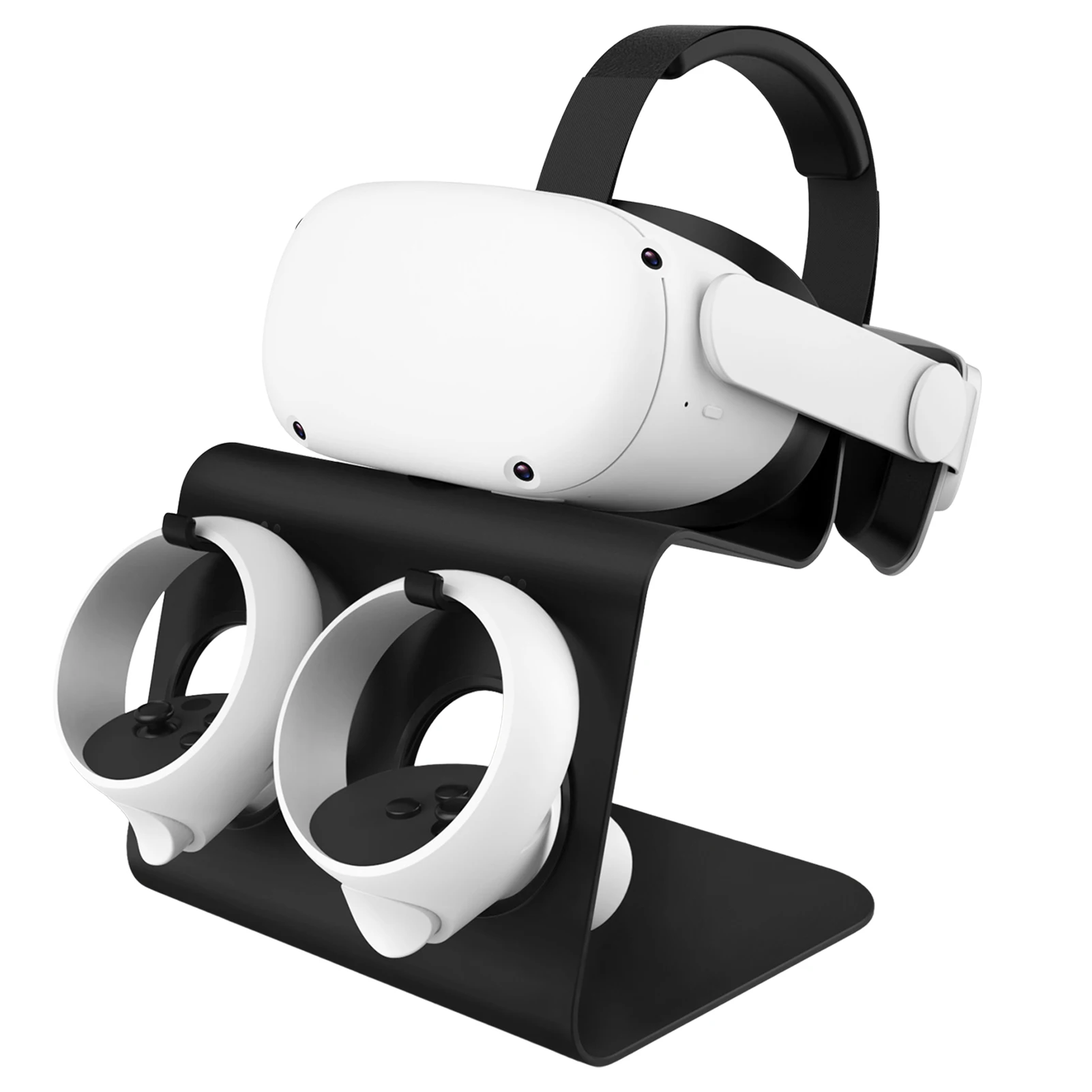 

For Oculus Quest 1 / 2 VR Stand , VR Headset Display Holder Game Controller Storage Stand For Valve Index Holder For OculusRift