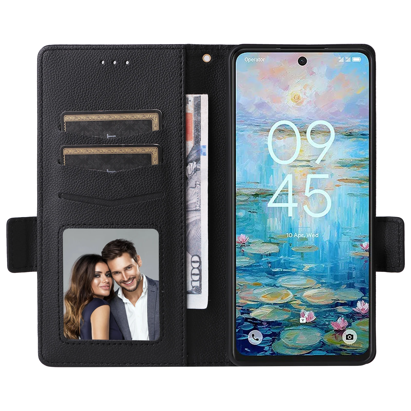 Чехол-кошелек с слотом для карт TCL 50 NxtPaper 5G 6 8 дюйма магнитная кнопка откидная