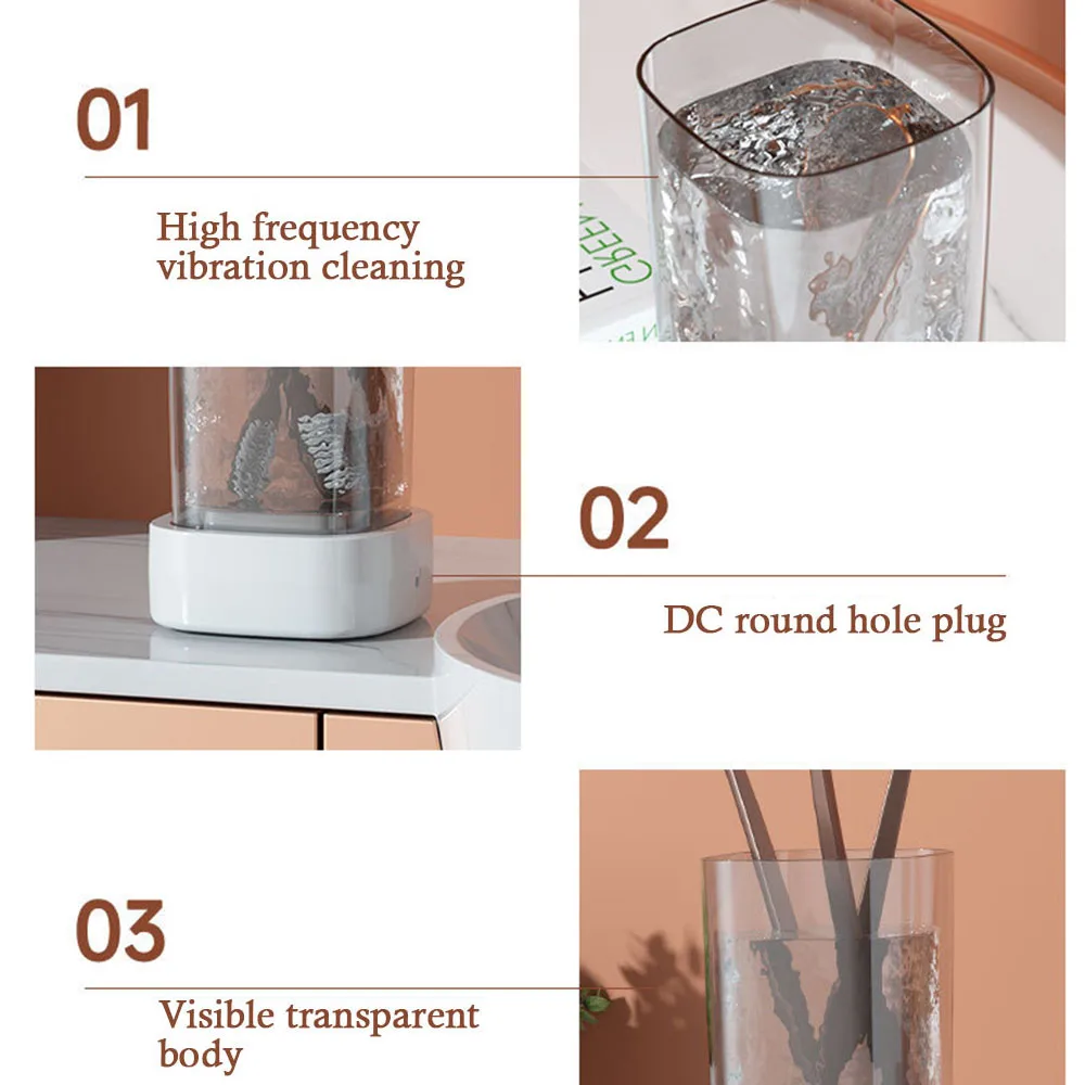 5 Вт Чистящая щеткой машина для макияжа высокочастотный многофункциональный