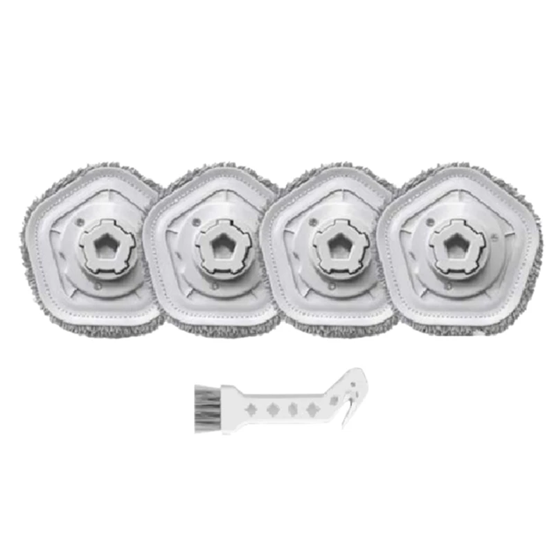 

5Pcs Washable Mop Cloth For Xiaomi Dreame W10/W10 Pro Robot Vacuum Cleaner Accessories Replacement Spare Parts