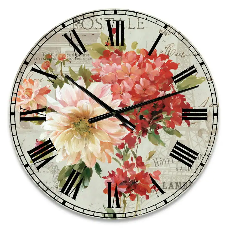 

Gray Analog Round Traditional Wall Clocks, CLM31082-C23 D wall clocks Table clock Digital calendar Digital wall clocks Totoro cl