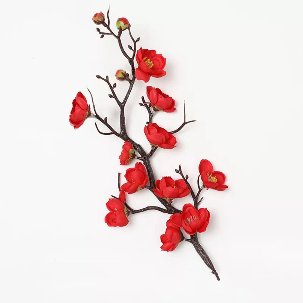 Wintersweet искусственный цветок Lamei пластик + шелк имитация свадьбы 28 см/60 см
