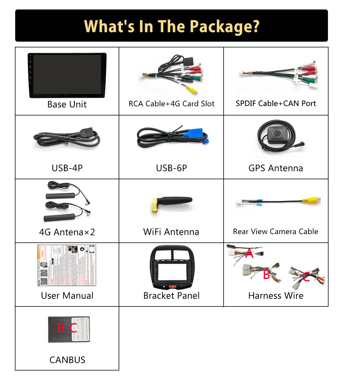 Мультимедийный плеер для автомобиля Mitsubishi ASX Outlander Sport RVR 2010-2018 с процессором Qualcomm CPU Android, радио, GPS, автоматическим WiFi и функцией CarPlay Stereo.