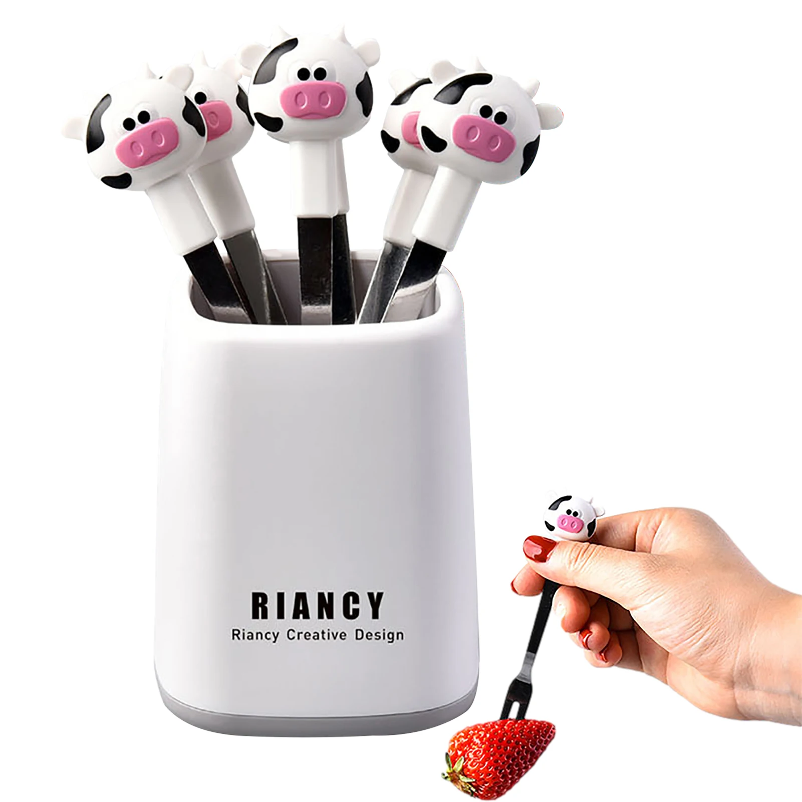 

Набор вилок для фруктов, 6 шт., из нержавеющей стали