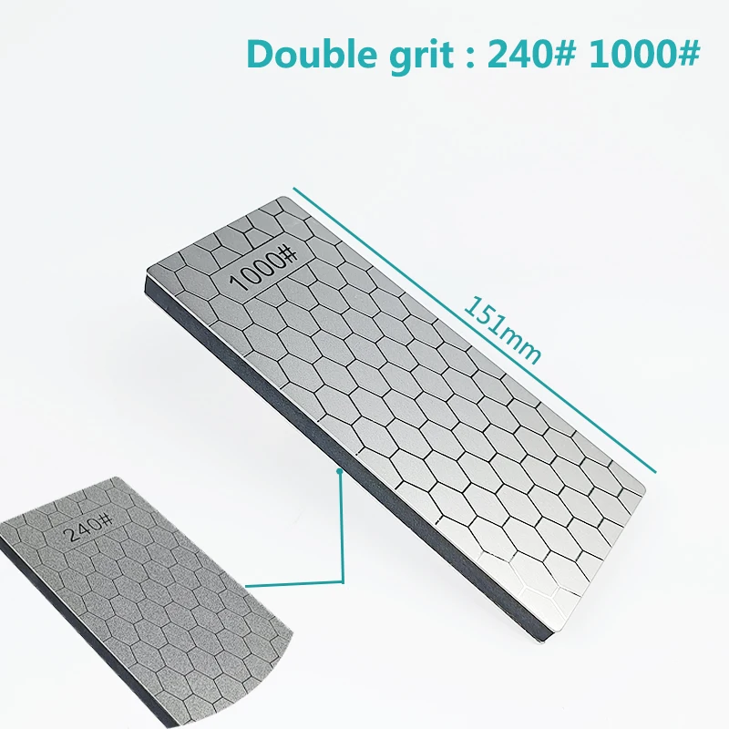 

Двусторонний алмазный точильный камень для ножей