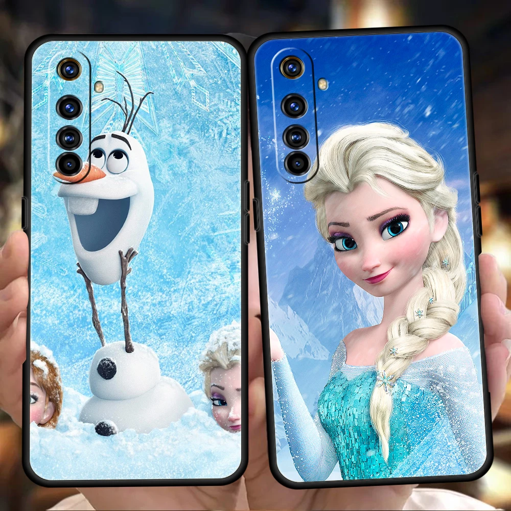 

Мягкий чехол с мультяшным изображением Эльзы для Oppo A12 A16 A74 A76 A15 A52 A53 A54 Find X5 Reno6 Z Reno7 SE Pro 5G A9 2020, чехол для телефона
