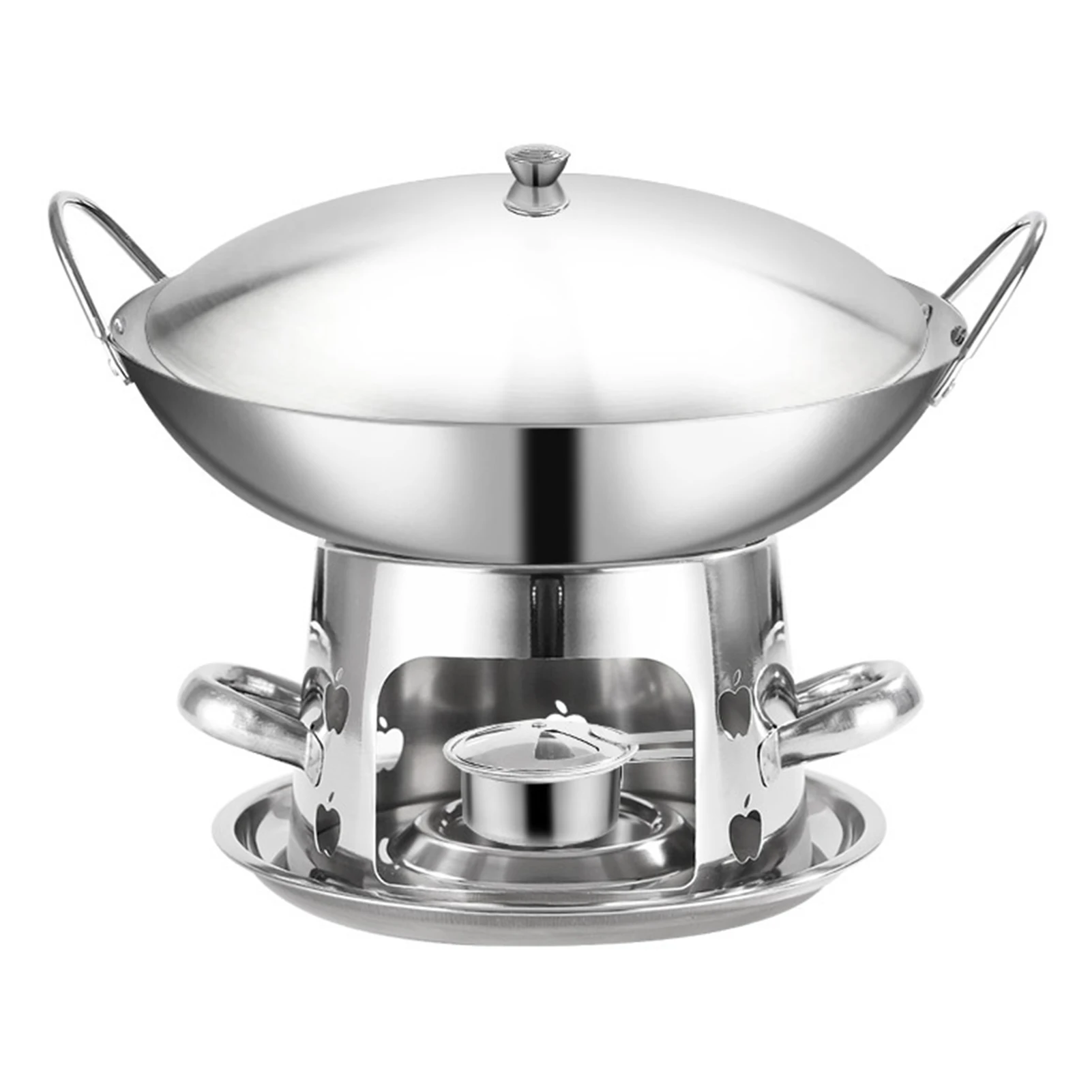 

Встроенная уличная плита для пикника из нержавеющей стали без газа, электрическая плита для кемпинга с кастрюлей, духовая плита, инструмент...