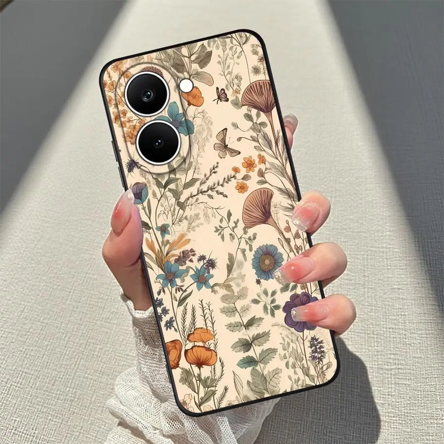 Фото Чехол для телефона Xiaomi Poco F8 M5 C75 C50 F3 C71 C61 F1 M3 M4 M7 Pro X3 X4 X5 X7 Pro с мультяшным рисунком гриба №5