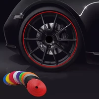 hot 8m roll new styling ipa rimblades car vehicle color wheel rims protectors decor strip tire guard line rubber moulding trim