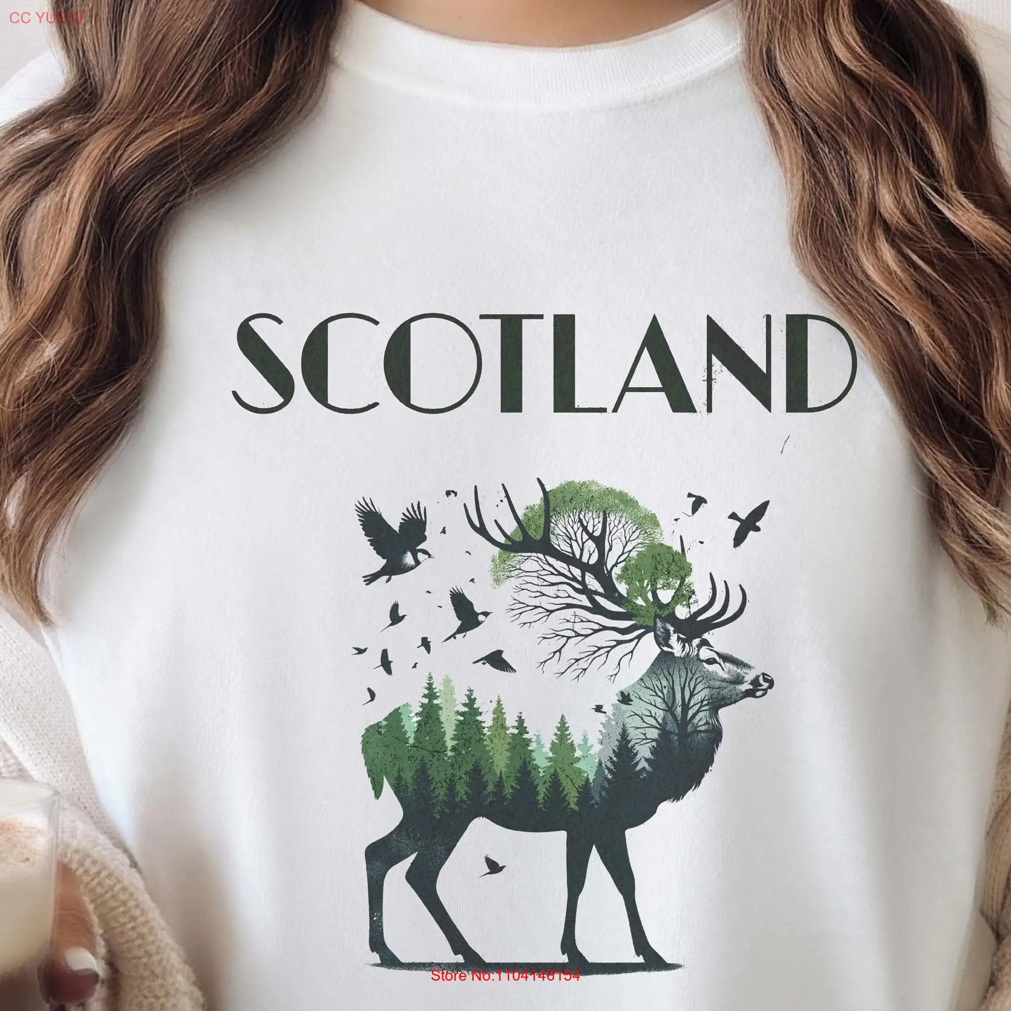 Шотландская Удобная брендовая футболка с круглым вырезом шотландский Флаг Scots