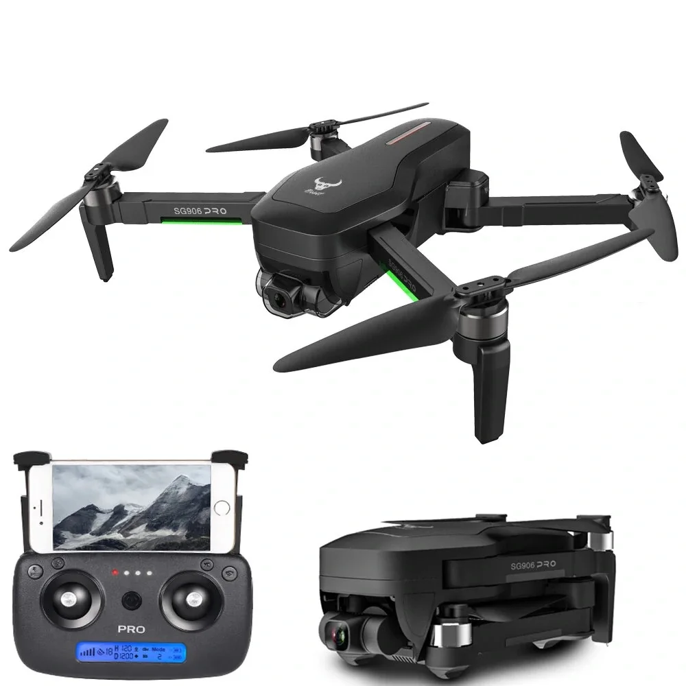 

ZLL SG906 PRO 2 GPS 5G WIFI FPV With 4K HD Camera 3-Axis Gimbal 28mins Flight Time Brushless Foldable RC Drone Quadcopter RTF -