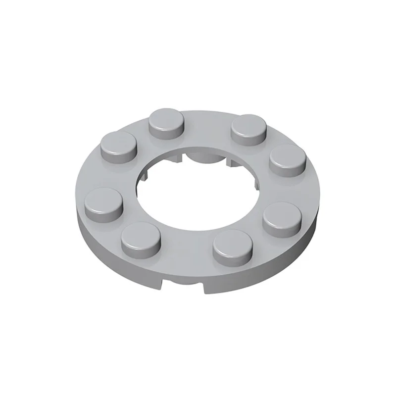 

10pcs BZB 11833 28620 29337 Plate Round 4x4 with 2x2 Hole Compatible Particles Assemble Building Block Parts DIY Puzzle Kid Toy